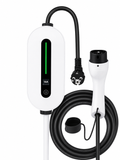 Mobiler EV Lader 3.7kW Typ 2 weiß Schuko Plug & Play