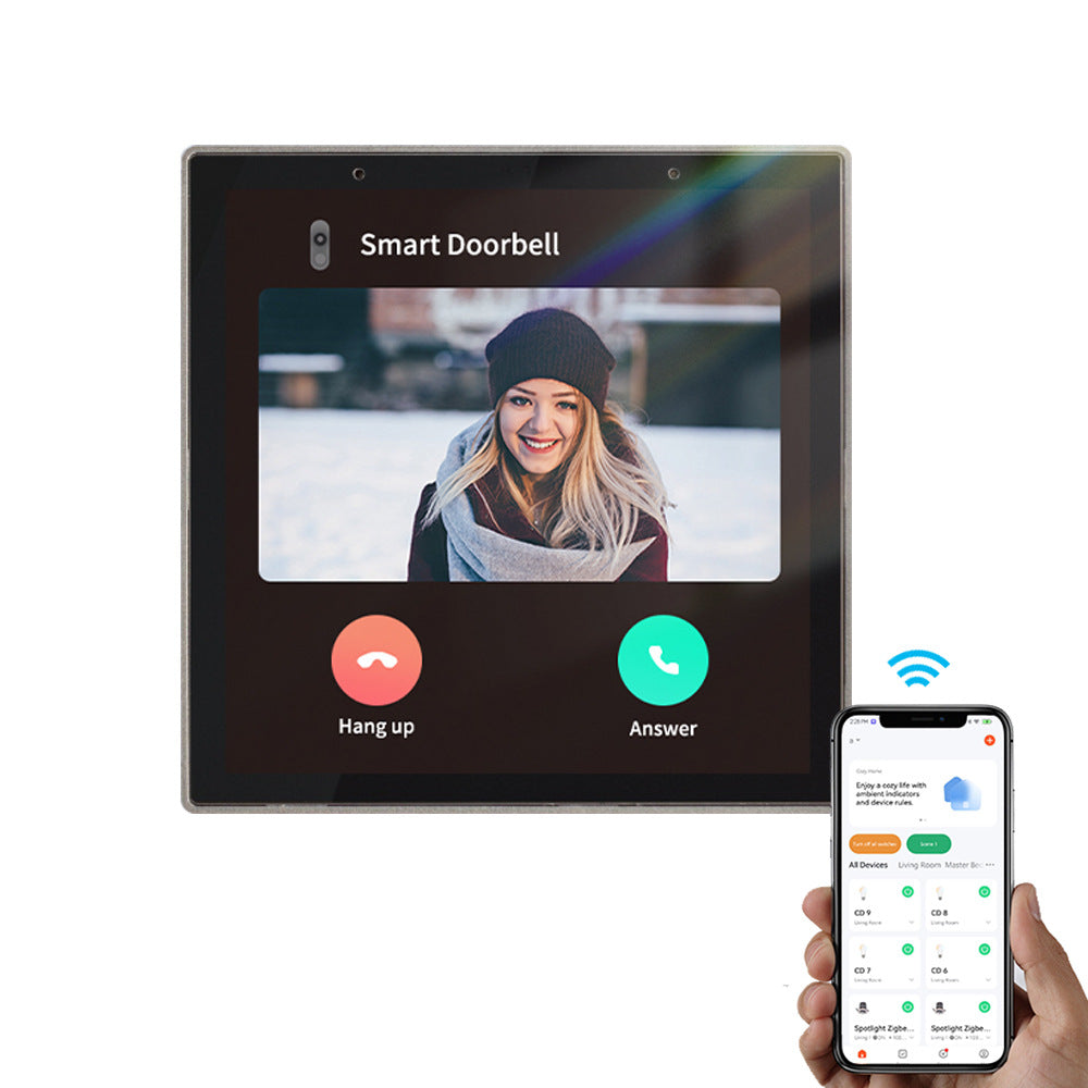Smarte Video-Türklingel mit Akku – HD 160° – Nachtsicht – PIR- & Personenerkennung – Alexa & Google