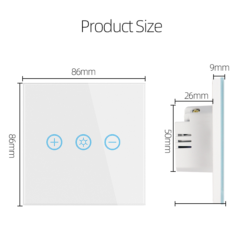Smart Touch Dimmer – WLAN-Dimmerschalter | Tuya Smart Life