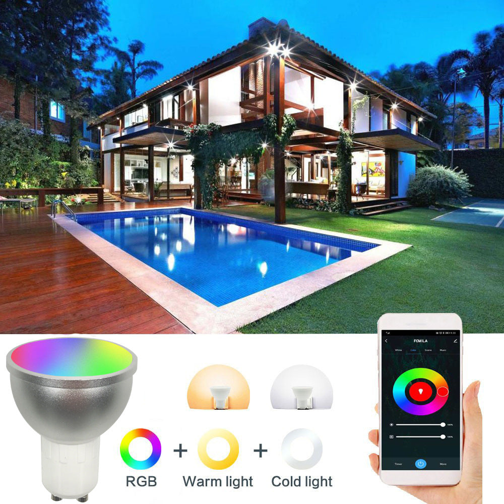 GU10 Smart LED Spot RGB + CCT (WiFi) – Dimmbar – Tuya Smart Life – Alexa & Google