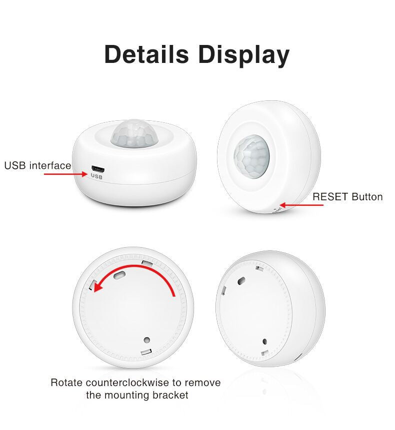 Zigbee Bewegungssensor – Smarter Bewegungsmelder | Tuya Smart Life
