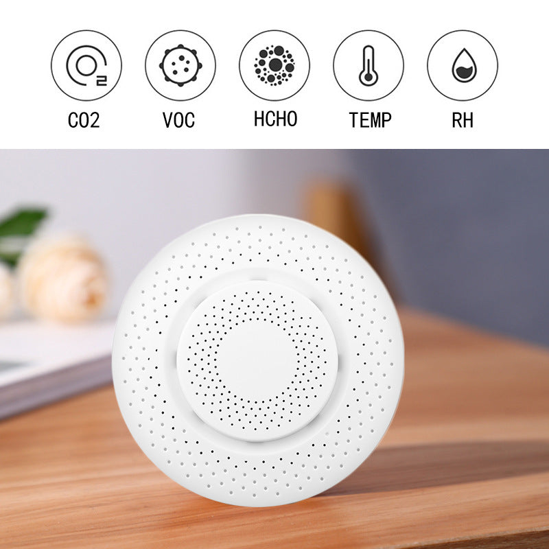 Smarter Luftqualitätsmesser 5-in-1 – WLAN & Zigbee – Tuya Smart Life