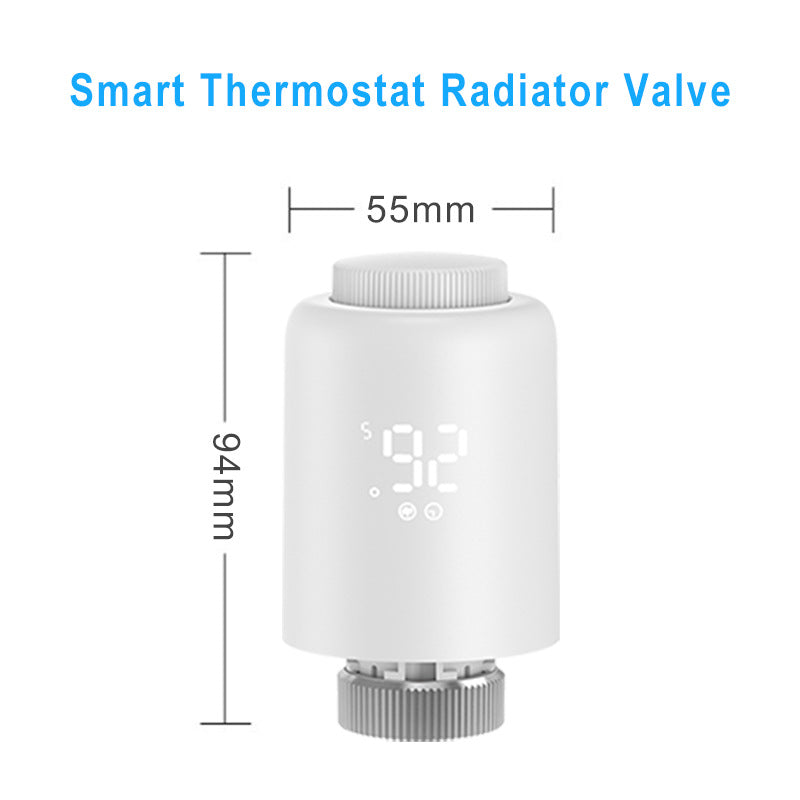 Smartes Heizkörperthermostat Zigbee – App, Alexa & Google Home