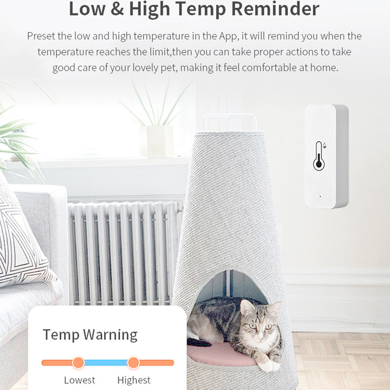 Capteur connecté de température & d'humidité – Tuya Smart Life