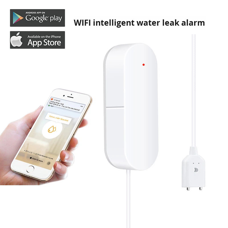 Smarter Wasserlecksensor mit Alarm – WLAN / Zigbee – Tuya Smart Life