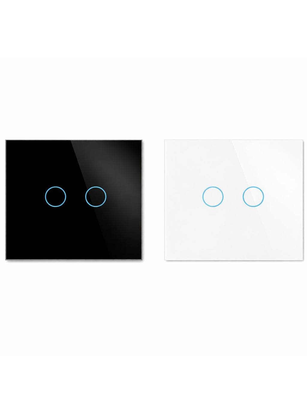 Smart Wall Switch 2-Gang – WiFi / Zigbee Lichtschalter | Tuya Smart Life